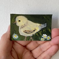 Chick tiny painting 6/26