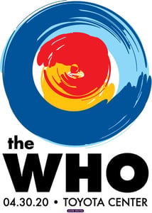Image of The Who Houston - cancelled covid19 show