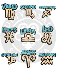 Image 5 of Zodiac Symbol Patch