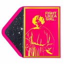 Image 2 of Papyrus Star Wars Fight Like Girl Greeting Card    