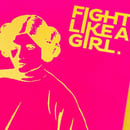 Image 3 of Papyrus Star Wars Fight Like Girl Greeting Card