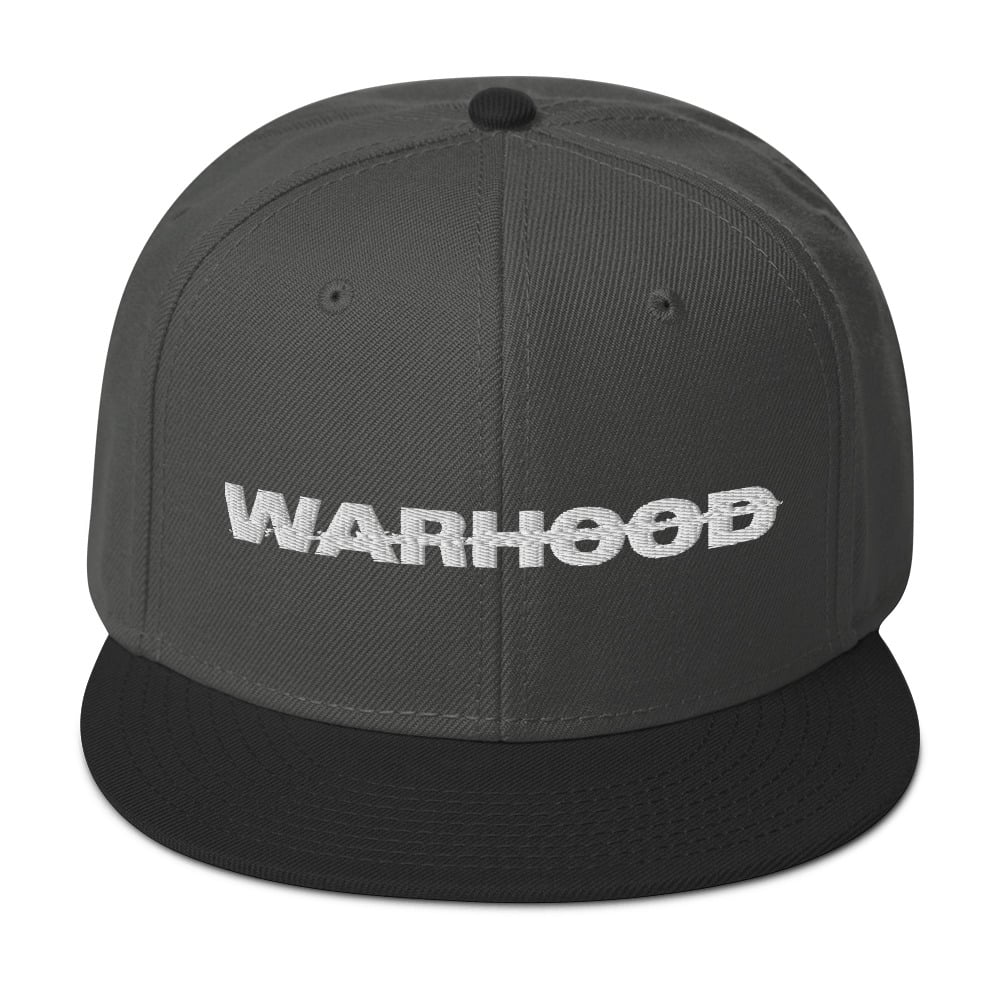 Image of WARHOOD TEXT Snapback Hat