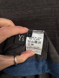 Image 4 of Yohji Yamamoto Y’s Asymmetrical Longsleeve