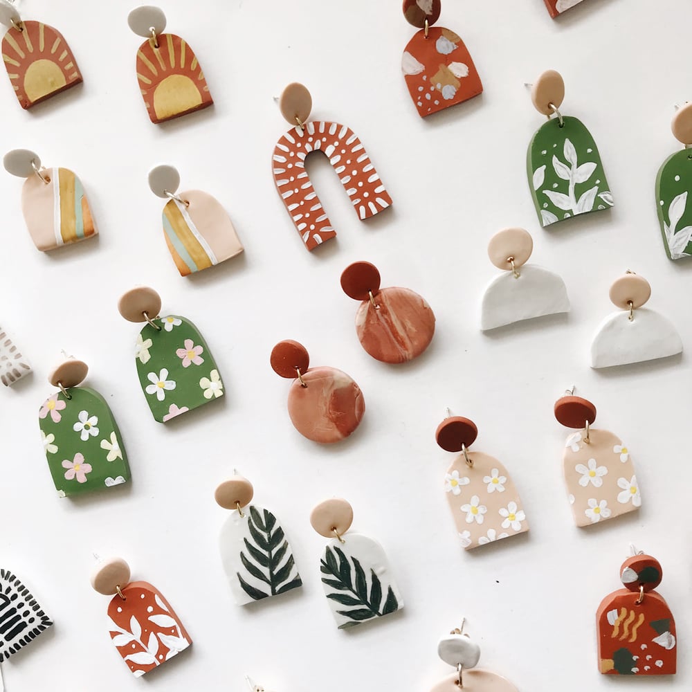 Image of Clay Earrings