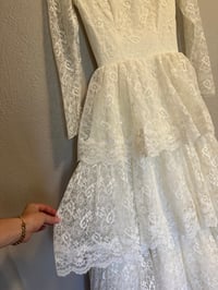 Image 13 of 1960s Tiered Lace Beauty 