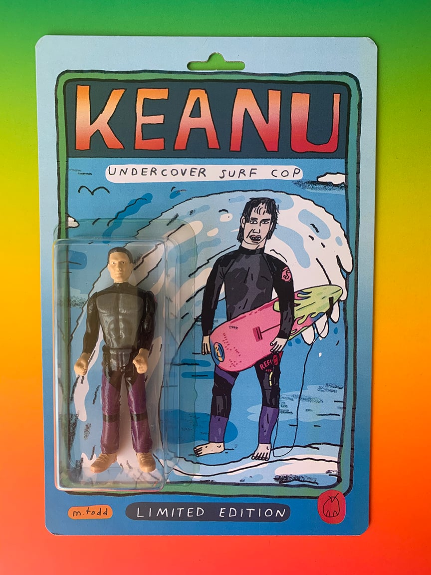Image of (Mark Todd) Keanu Undercover Surf Cop