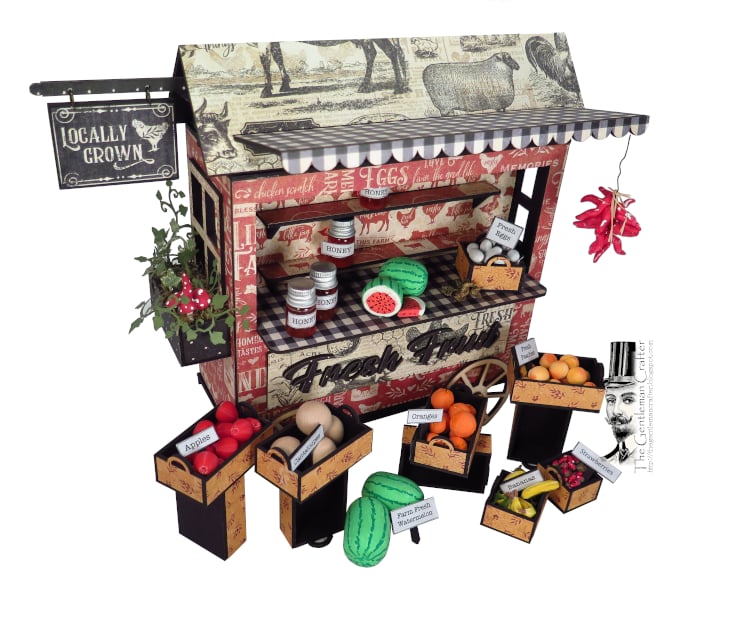 Image of NEW!  Farmhouse Fruit Stand with Mini Kit