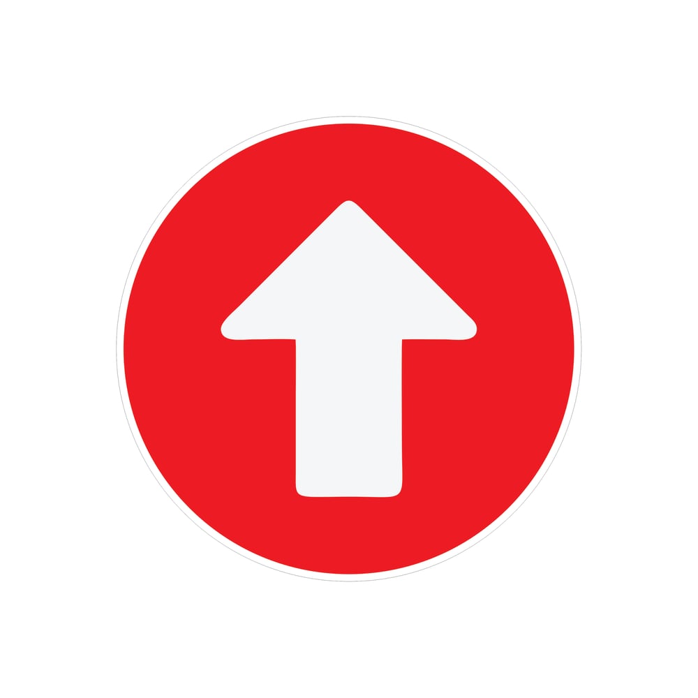 8" Directional Arrow