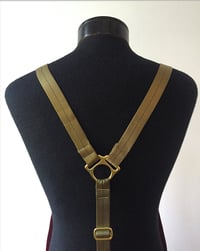 Image 4 of Wax Canvas Shop Apron | OLD GLORY Heritage | Made in USA Waxed Bib Apron. Sold