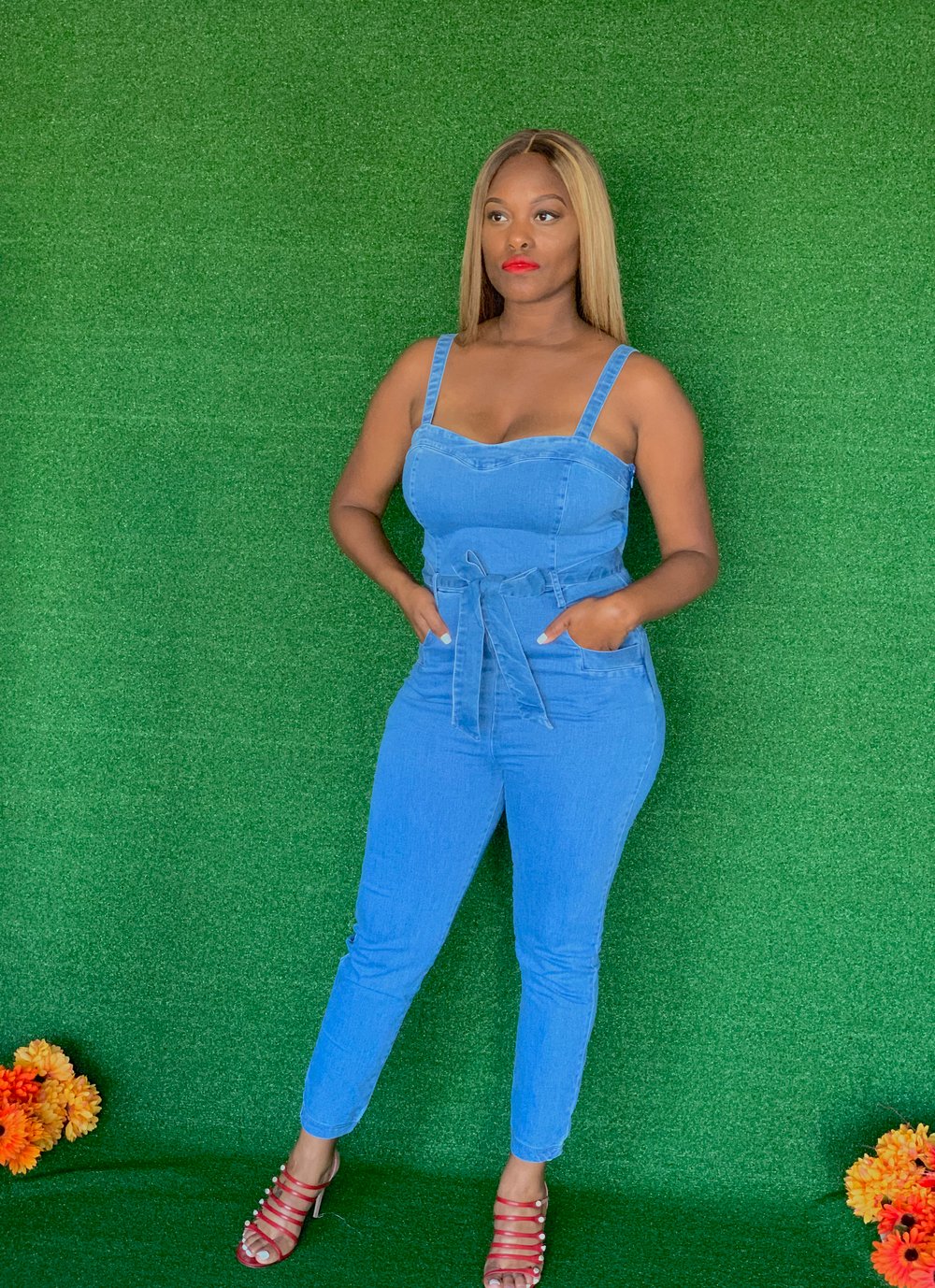 Image of Sweetheart Jumpsuit