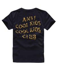 Image 1 of ANTI COOL KIDS TEE ANIMAL/BLACK
