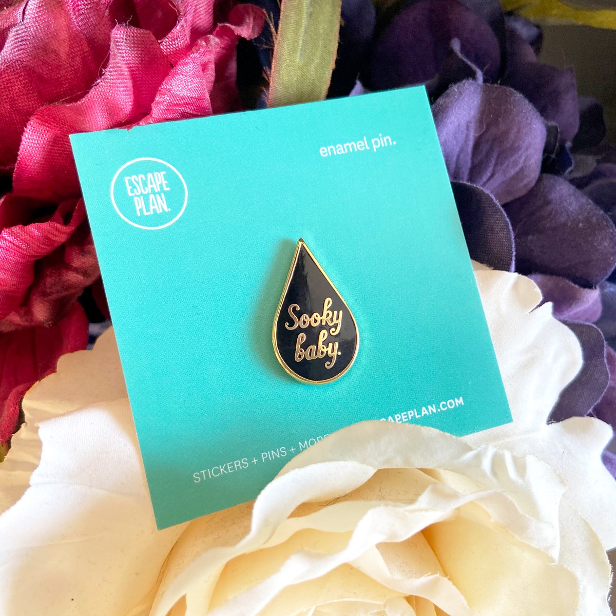 Image of Sooky Baby Enamel Pin