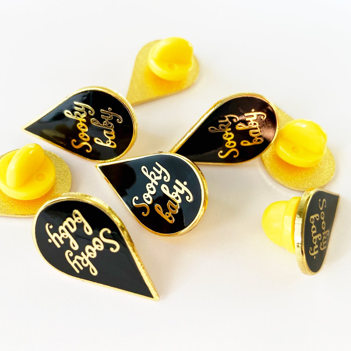 Image of Sooky Baby Enamel Pin