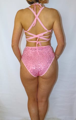 Image of Pink Mystery bodysuit 