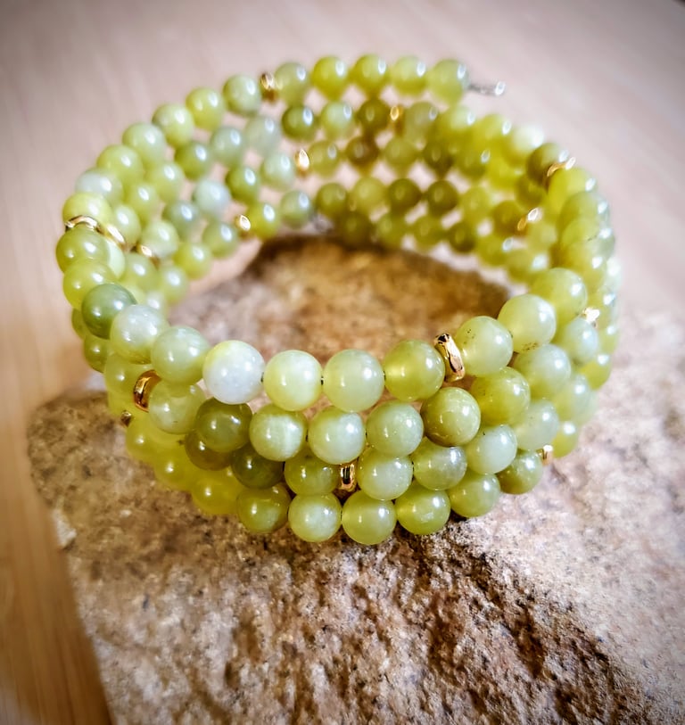 Peridot Wrap Bracelet Image 3