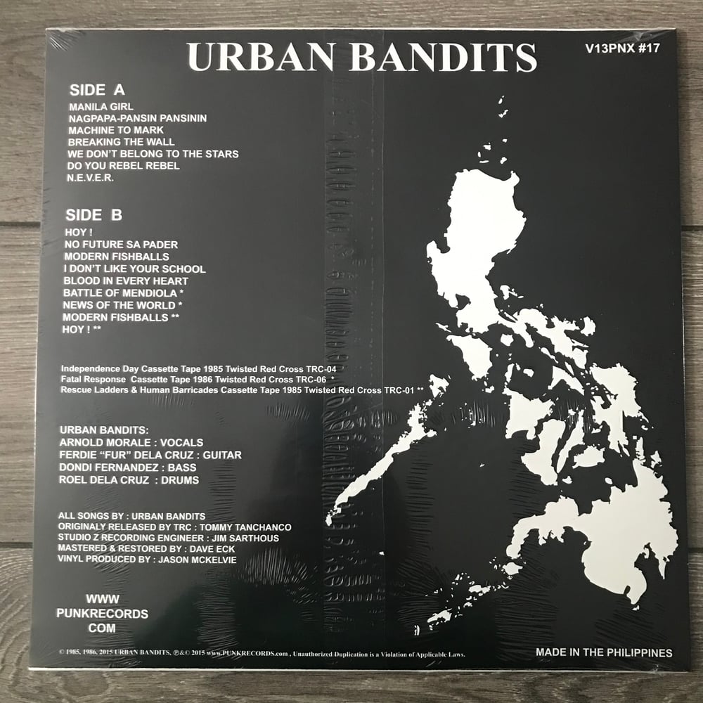 Image of Urban Bandits - Independence Day Vinyl LP