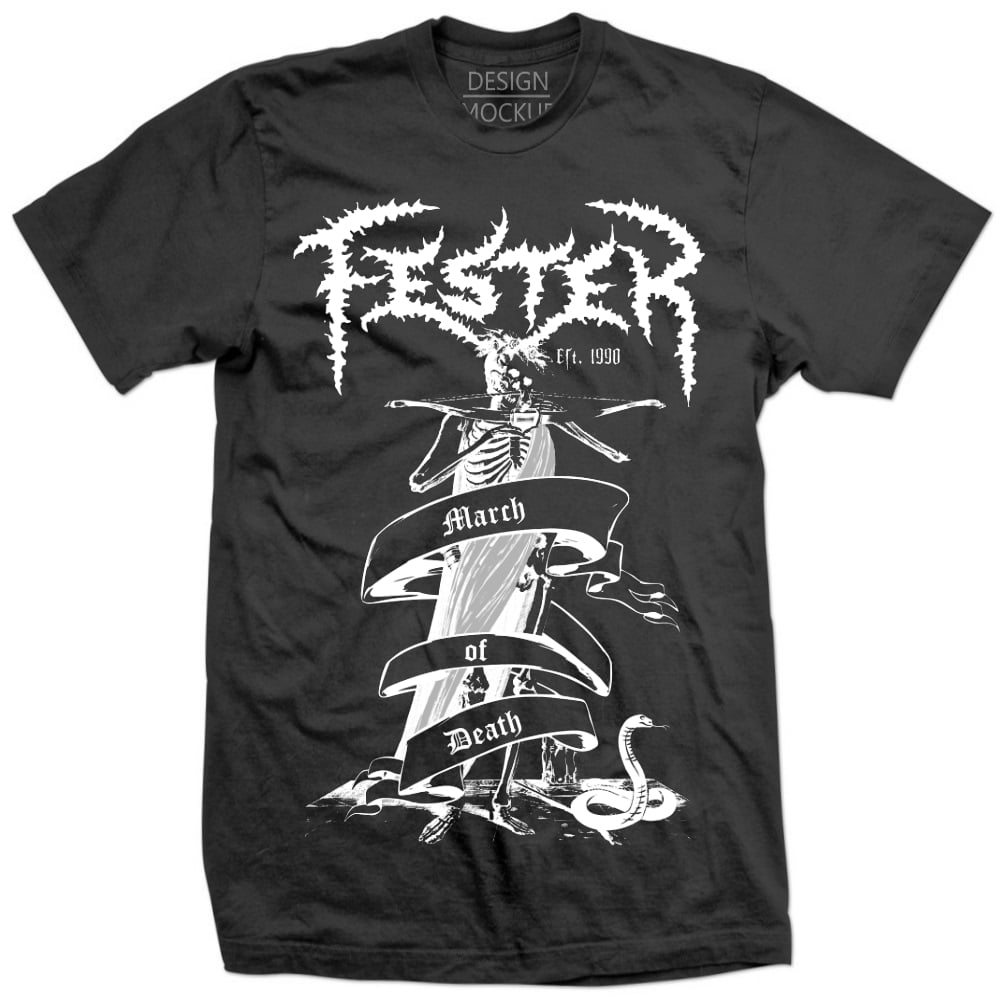 March of death shirt Black