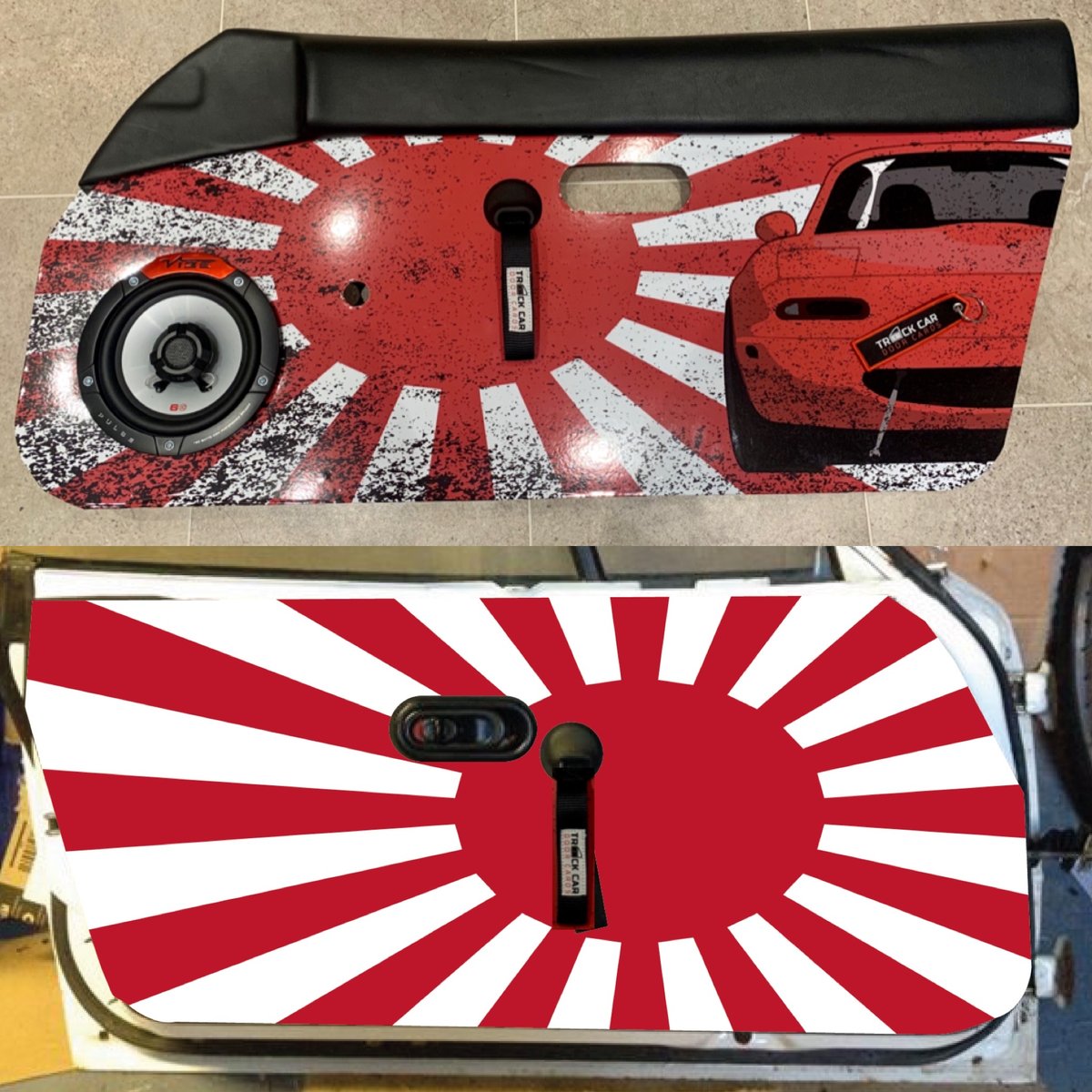 Door cards Wraps Custom Made Door Cards & Panels Track Car Door Cards