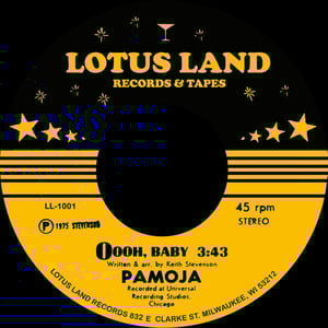 Image of LL-1001 - Pamoja / Jewel "Ooh Baby" b/w "Paradise"