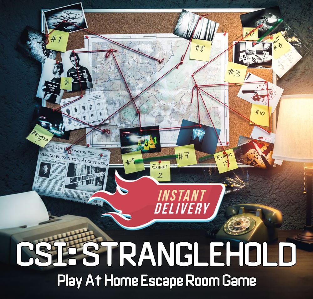 Image of CSI: Stranglehold - Online Escape Room