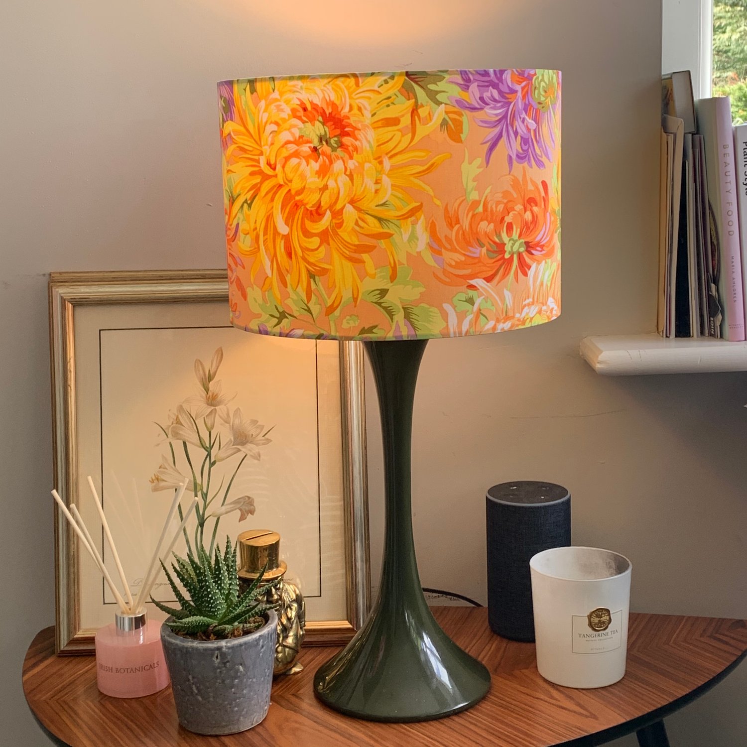 Image of Shaggy Yellow Shade 30cm