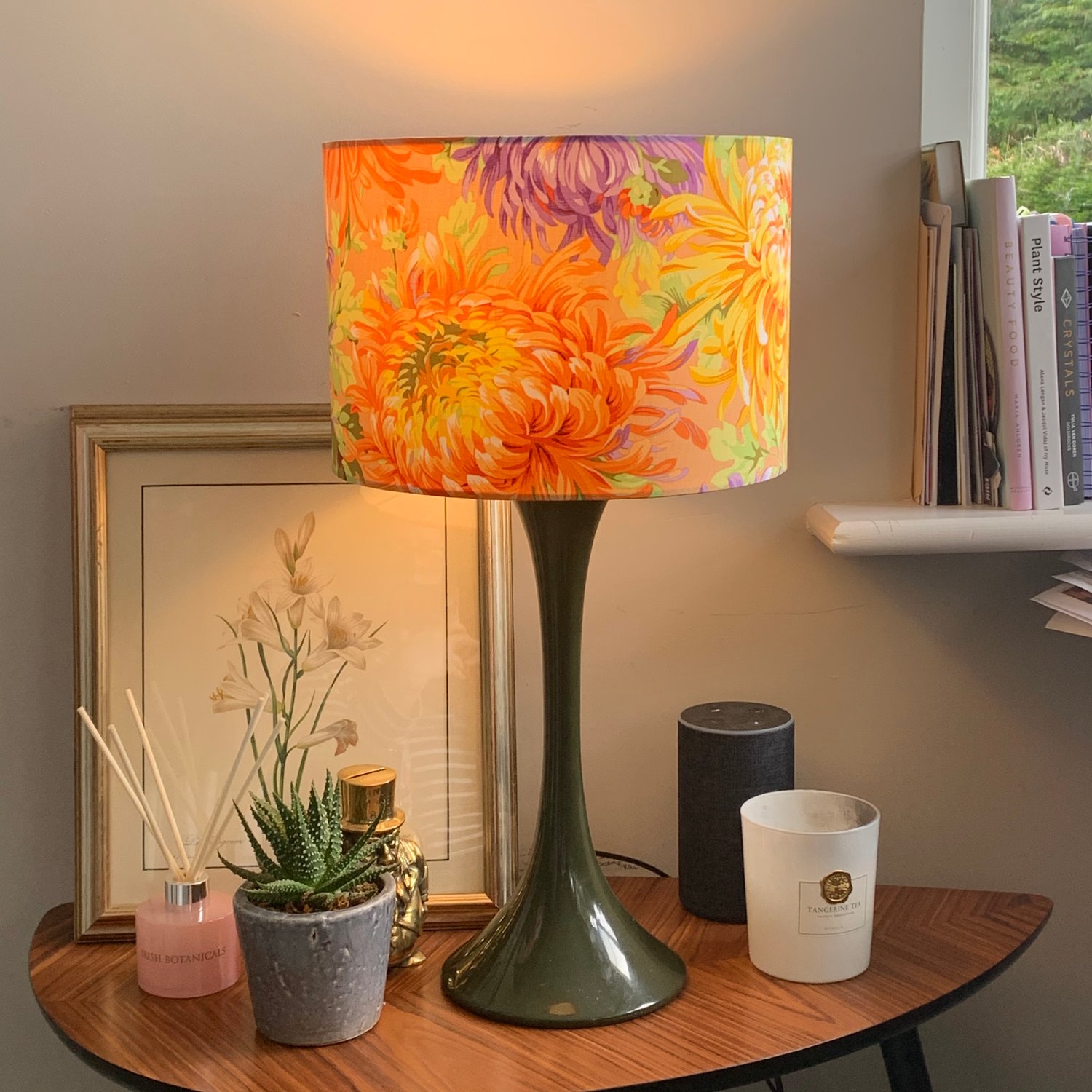 Image of Shaggy Yellow Shade 30cm