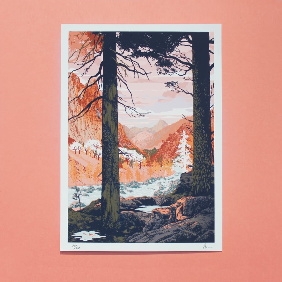 Image of Roam Print - 25% of profits goes to Action Against Hunger