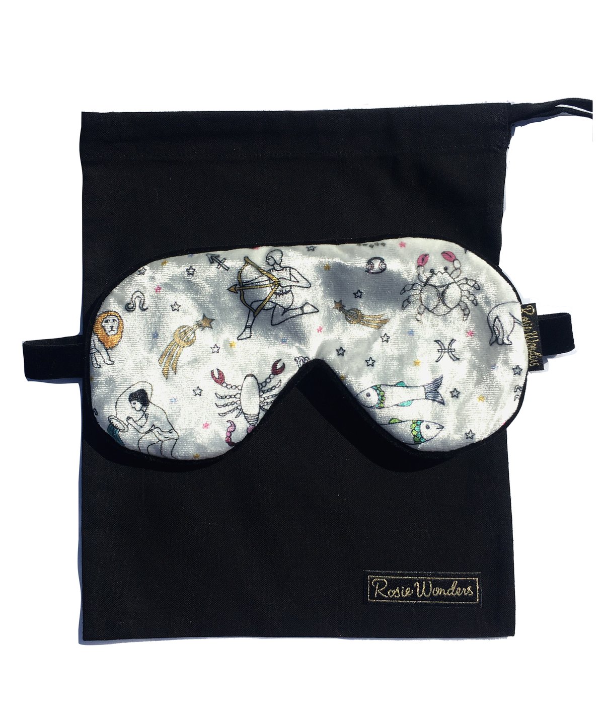 Luxury Velvet Sleep Mask - Zodiac