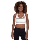 Image 2 of #BBU Padded Sports Bra-White
