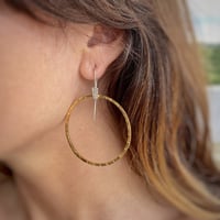 Image 2 of Circle Earrings