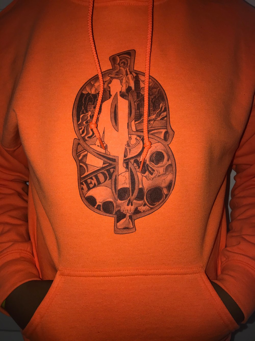 Dollar on sale sign hoodie