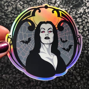 Image of VAMPIRA Holographic Sticker