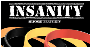 Image of INSANITY "Dig Deeper" Silicone Bracelets (4 Colors Available"