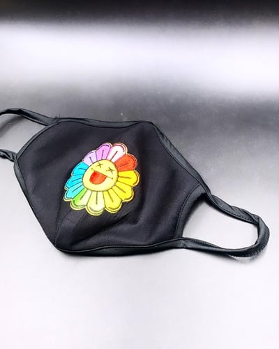 Image of “Smackashi Flower” Summertime face mask 
