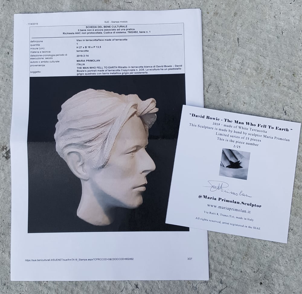 The Man Who Fell To Earth (Sculpture)