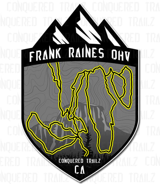 Image of "Frank Raines OHV" Trail Badge