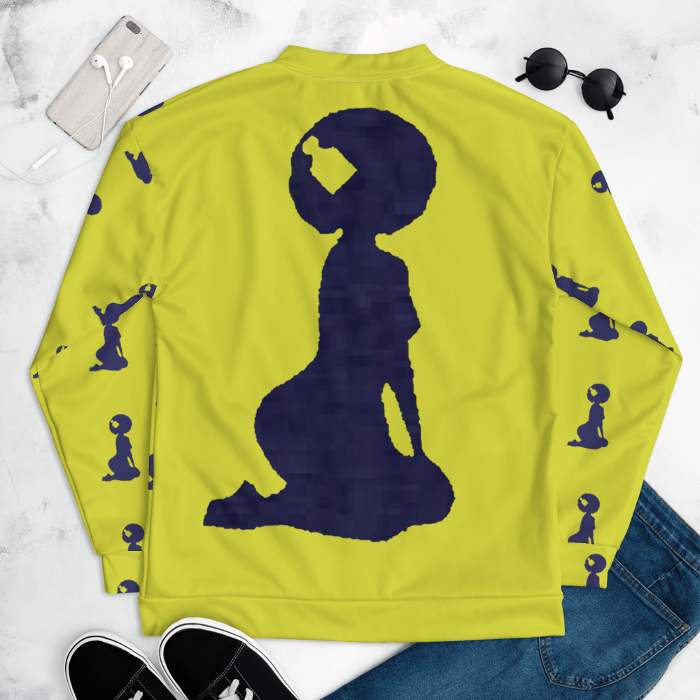 Image of Logo Spring Jacket- Green/Blue-Unisex