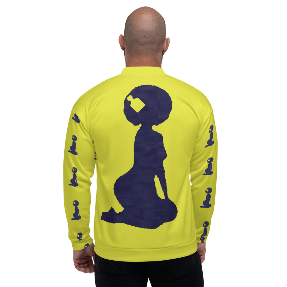 Image of Logo Spring Jacket- Green/Blue-Unisex