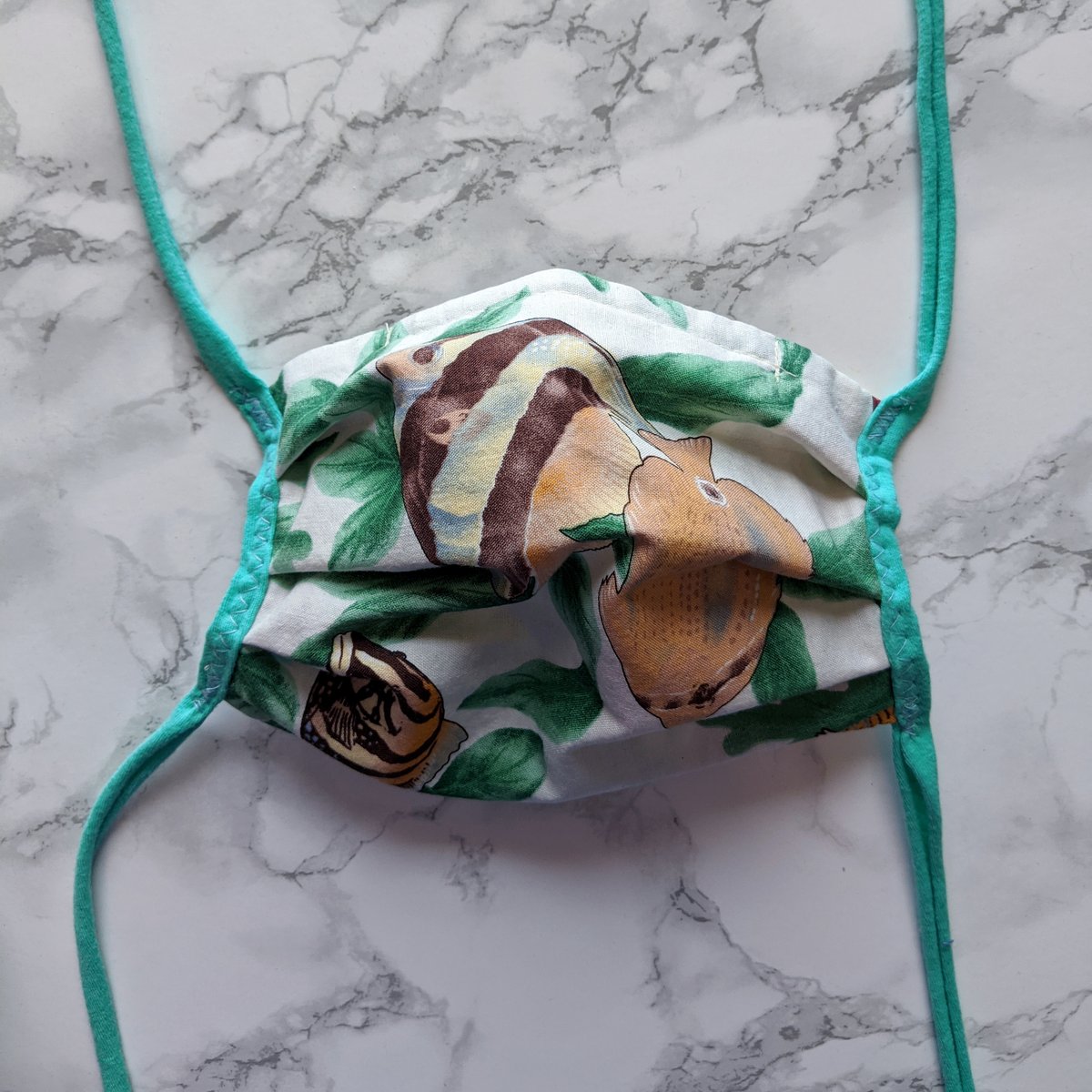 Tropical Fish Face Mask