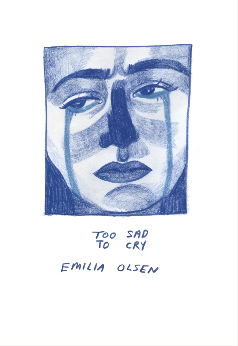 Image of "Too Sad To Cry" Limited Edition Artist Book