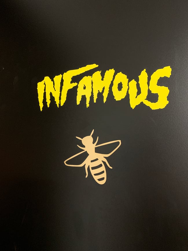 "FEAR" Peel-Away Sticker