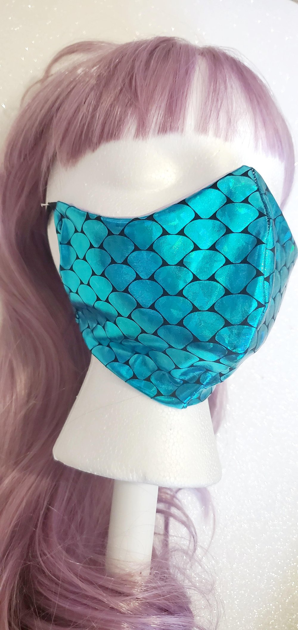 Image of mermaid face mask