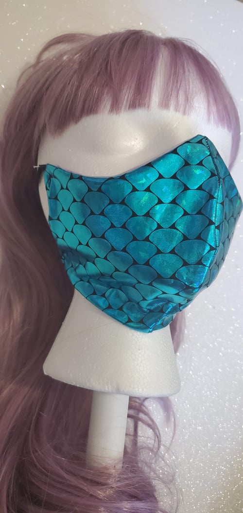 Image of mermaid face mask