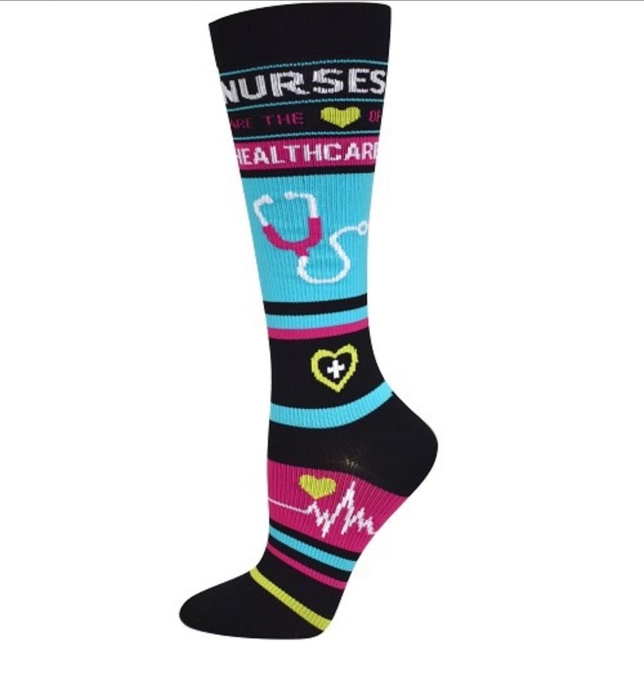 Image of Healthcare Fashion Compression Sock 