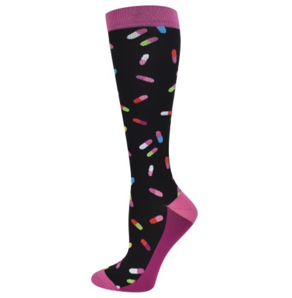 Image of Premium Pills Fashion Compression Sock 