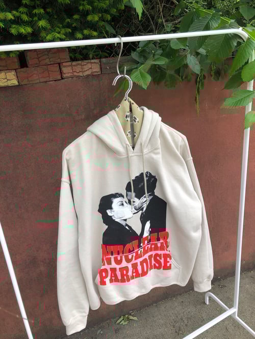 Image of Nuclear Paradise Hoodie - Sand Color