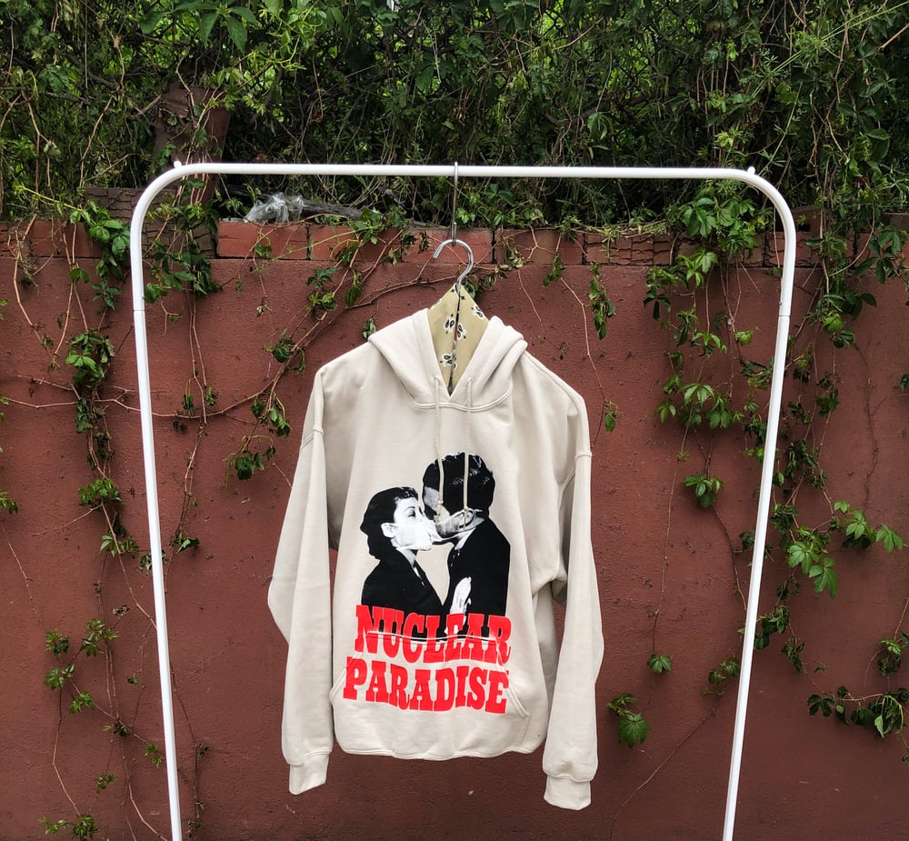 Image of Nuclear Paradise Hoodie - Sand Color