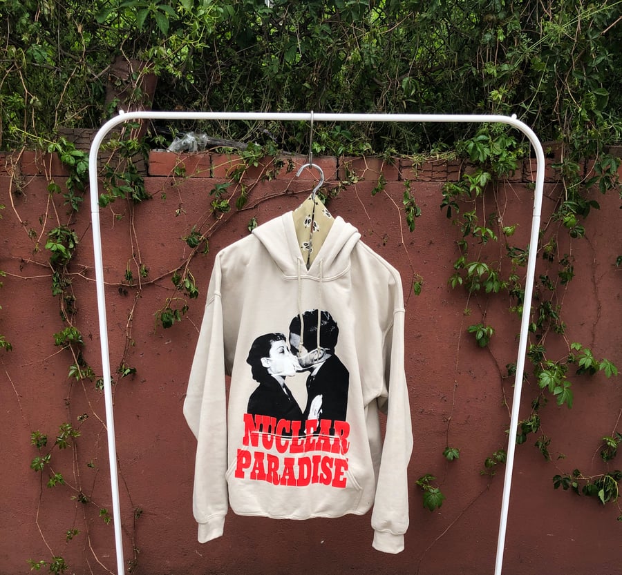 Image of Nuclear Paradise Hoodie - Sand Color
