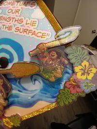 Image 4 of Moana Princess Glam Graduation Cap copy