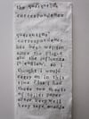 The Quarantine Correspondence 